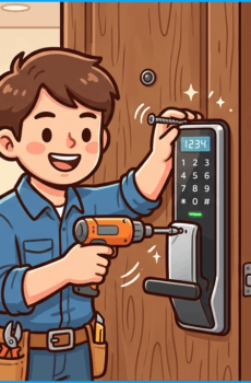 도어락 설치만 가능